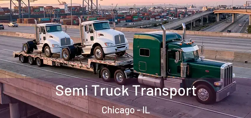  Semi Truck Transport Chicago - IL